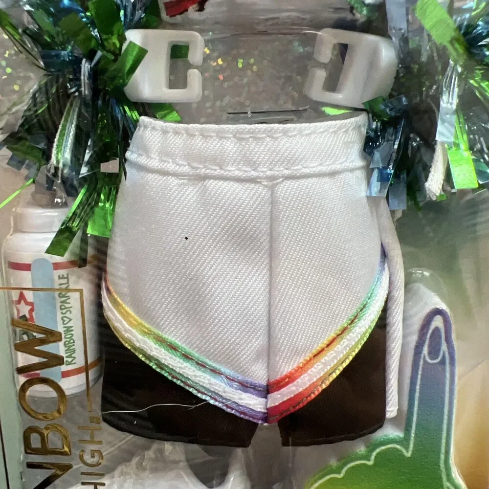 Rainbow High Pep Rally Fashion Pack Doll Clothes Uniform Shoes Cheerleader